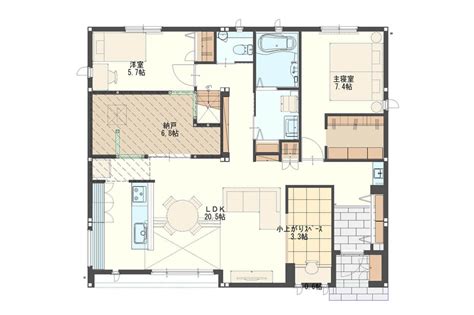 長方形房子|縦長の家のおしゃれな間取り事例｜2階建て以上の間 